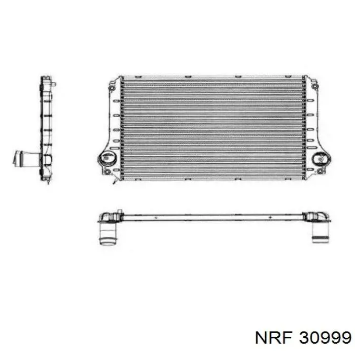 Radiador de aire de admisión Toyota Corolla E12
