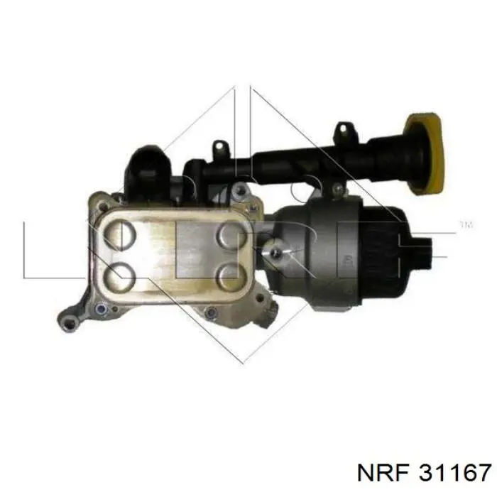31167 NRF radiador de aceite