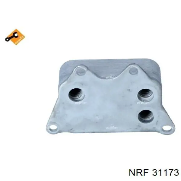 31173 NRF Radiador de aceite debajo del filtro