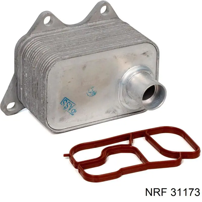 Radiador de aceite debajo del filtro 31173 NRF