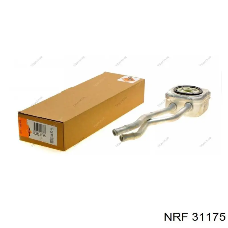 31175 NRF Radiador de aceite debajo del filtro