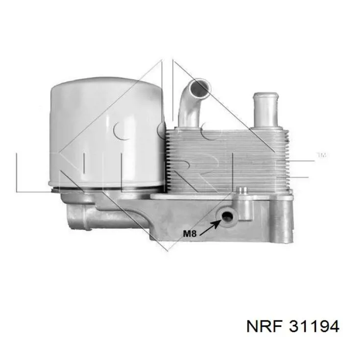 Portafiltro de aceite NRF 31194 precio, desde 52,81 EUR