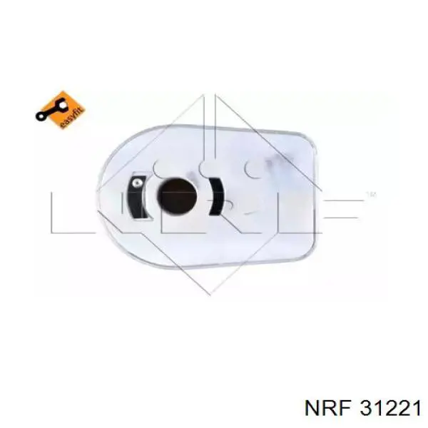 Radiador de aceite debajo del filtro NRF 31221