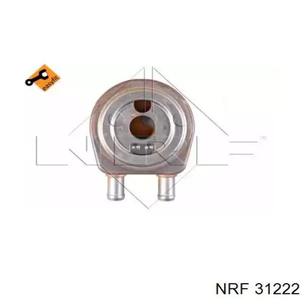Radiador de aceite, bajo de filtro para Renault Clio (BC57, 5357)