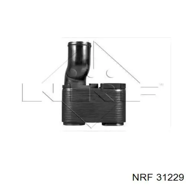 31229 NRF radiador de aceite, bajo de filtro