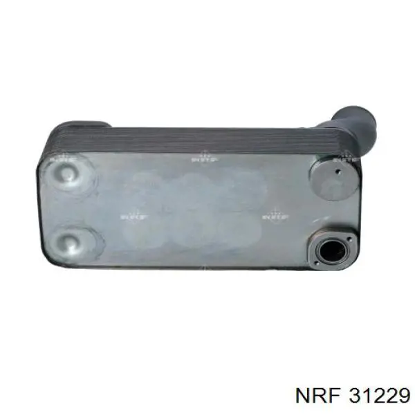 Radiador de aceite debajo del filtro NRF 31229