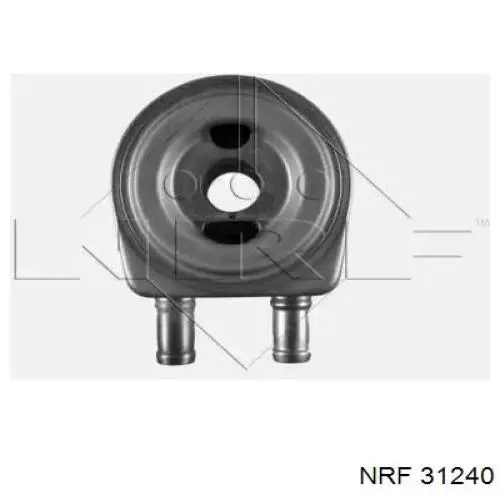 Radiador de aceite debajo del filtro 31240 NRF