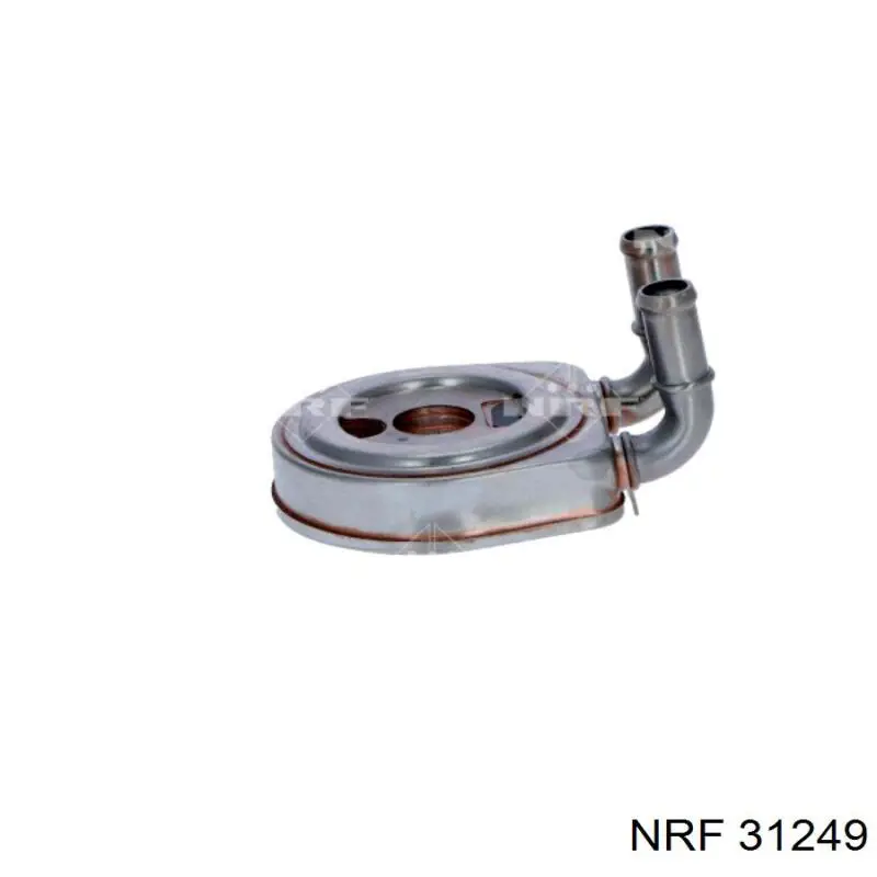 31249 NRF radiador de aceite, bajo de filtro