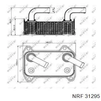 31295 NRF radiador de aceite