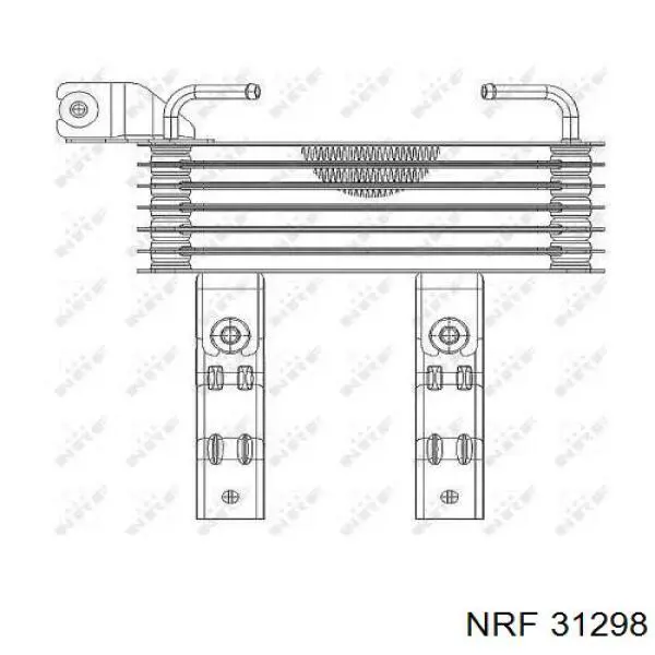 31298 NRF Radiador de aceite