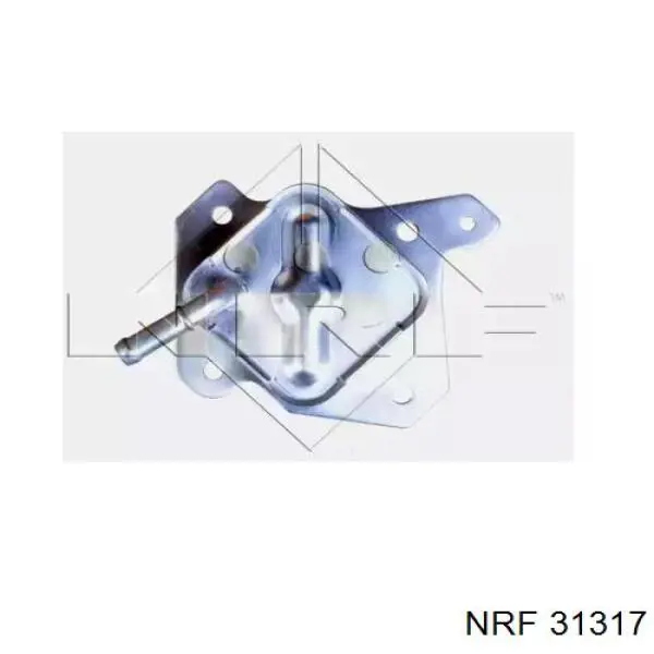 31317 NRF radiador de aceite, bajo de filtro