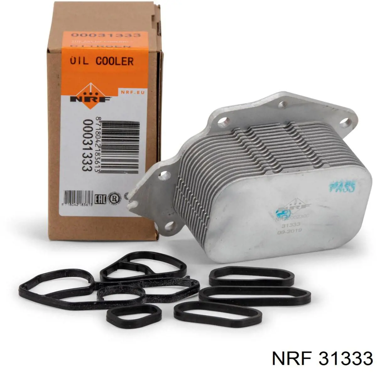 31333 NRF radiador de aceite, bajo de filtro
