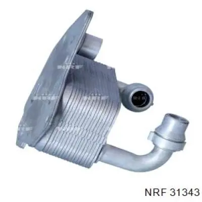 31343 NRF radiador de aceite, bajo de filtro