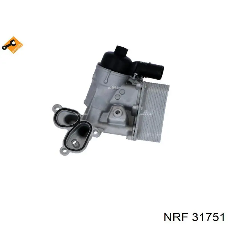 31751 NRF radiador de aceite, bajo de filtro