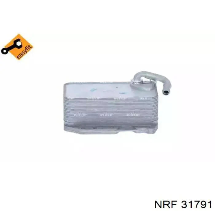 31791 NRF radiador de aceite, bajo de filtro