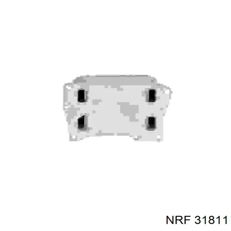 31811 NRF radiador de aceite