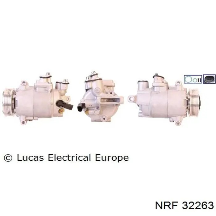 Compresor ac NRF 32263 precio, desde 272,66 EUR