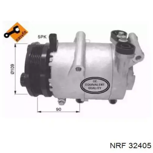 Compresor de ac NRF 32405