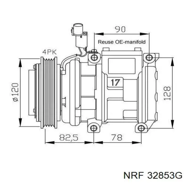 Comprar 1858668 Ford Compresor de aire acondicionado coche