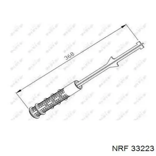 33223 NRF filtro deshidratador