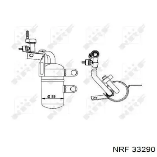 Filtro deshidratador 33290 NRF