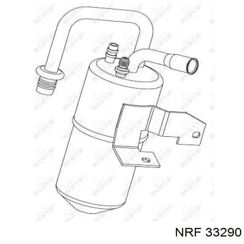 Filtro deshidratador aire acondicionado NRF 33290 precio, desde 113,63 EUR