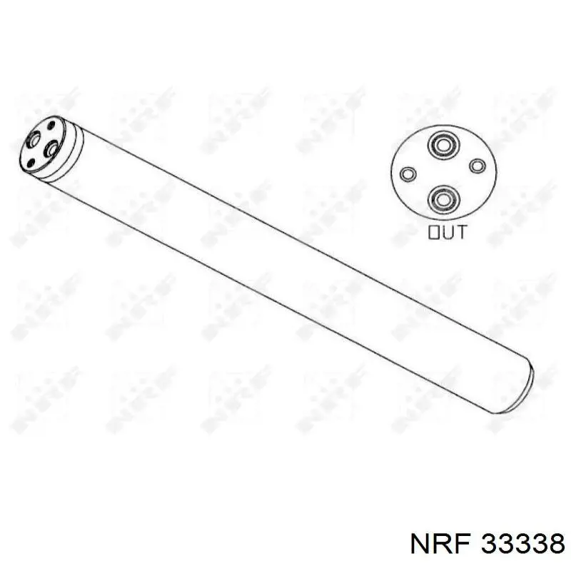 Filtro deshidratador aire acondicionado NRF 33338 precio, desde 41,46 EUR