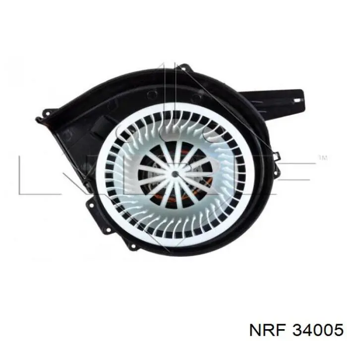 34005 NRF motor eléctrico, ventilador habitáculo