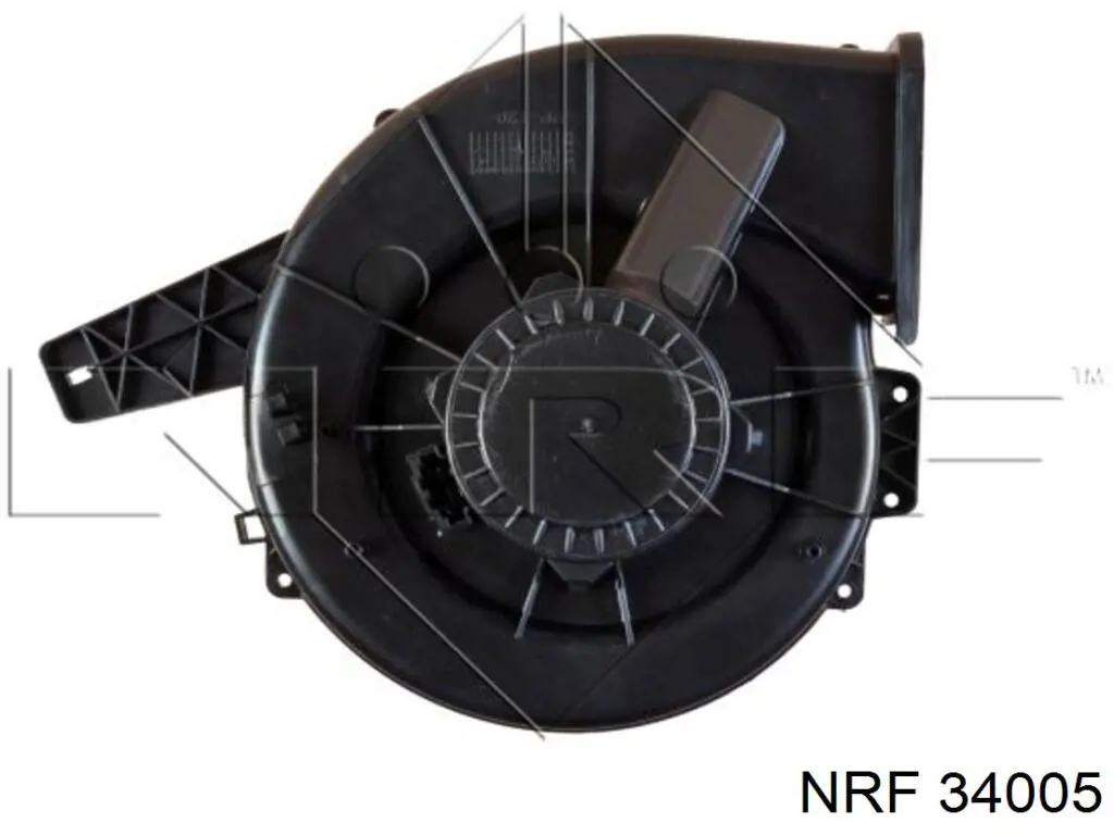 34005 NRF Ventilador de habitáculo