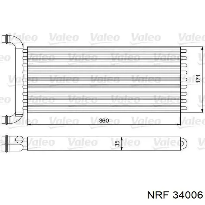 Ventilador interior NRF 34006