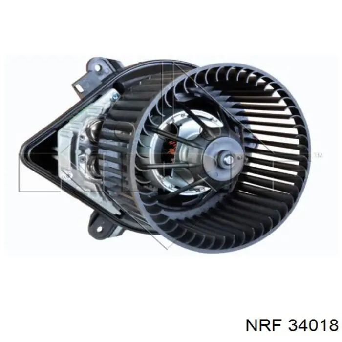34018 NRF motor eléctrico, ventilador habitáculo