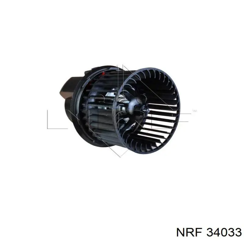 34033 NRF motor eléctrico, ventilador habitáculo