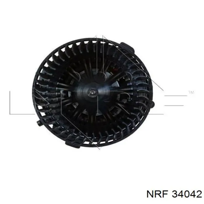 34042 NRF motor eléctrico, ventilador habitáculo