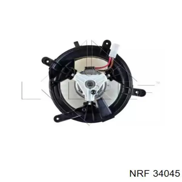 34045 NRF motor eléctrico, ventilador habitáculo