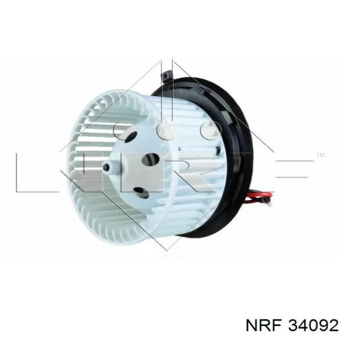 34092 NRF motor eléctrico, ventilador habitáculo