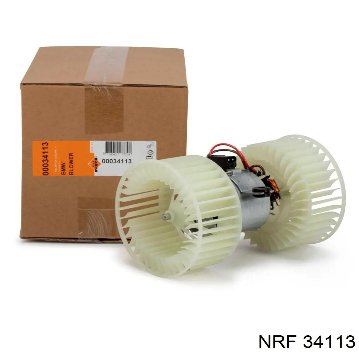 34113 NRF motor eléctrico, ventilador habitáculo