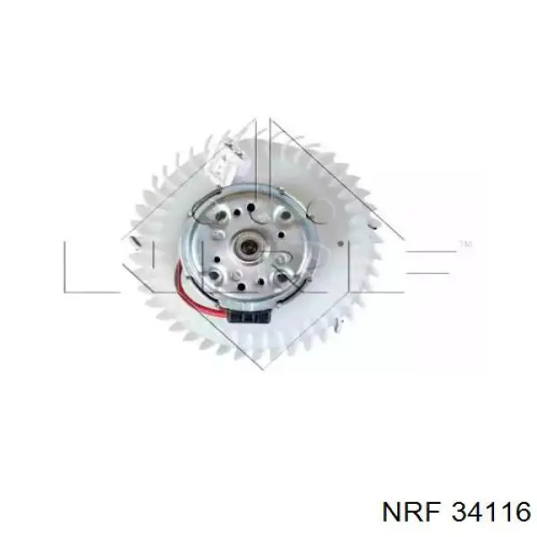 34116 NRF ventilador habitáculo