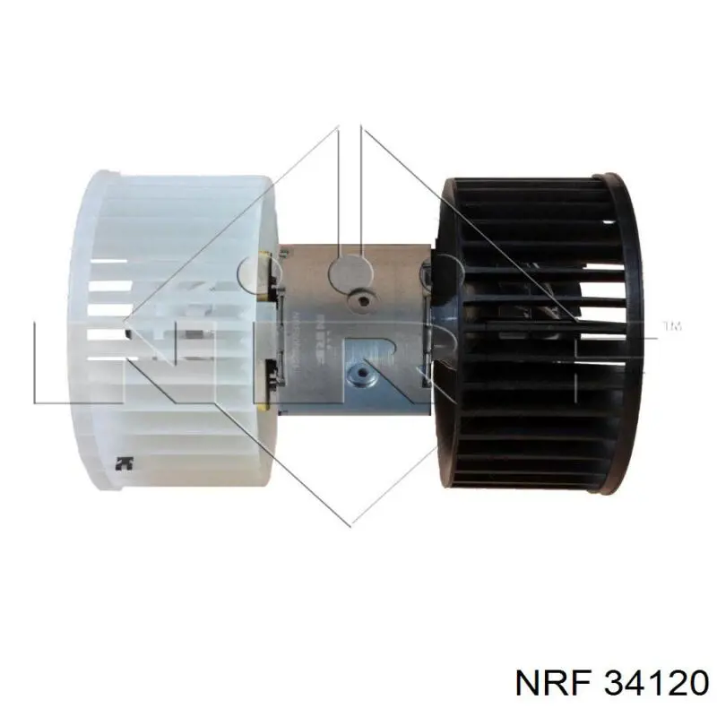 34120 NRF motor eléctrico, ventilador habitáculo