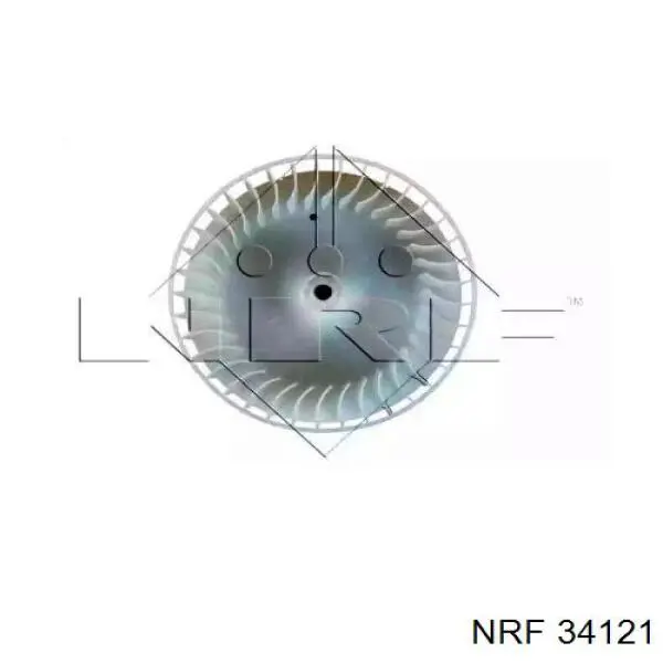 34121 NRF motor eléctrico, ventilador habitáculo