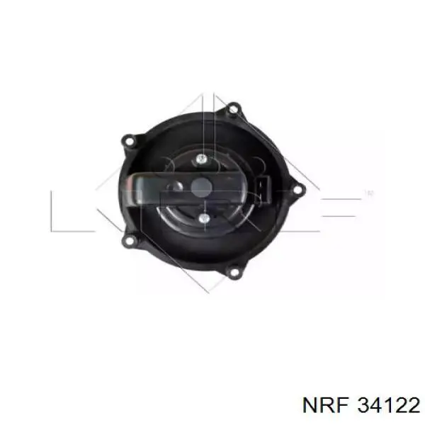 Motor del ventilador trasero del calefactor 34122 NRF