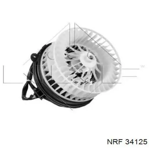 34125 NRF Ventilador de habitáculo