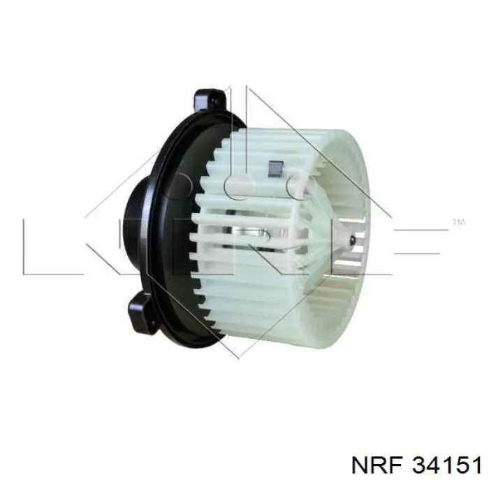 34151 NRF motor eléctrico, ventilador habitáculo