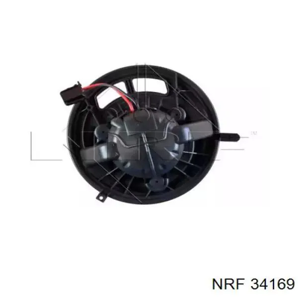 34169 NRF motor eléctrico, ventilador habitáculo