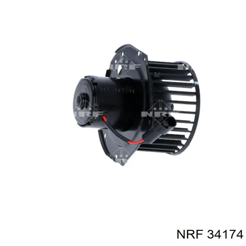 34174 NRF motor eléctrico, ventilador habitáculo