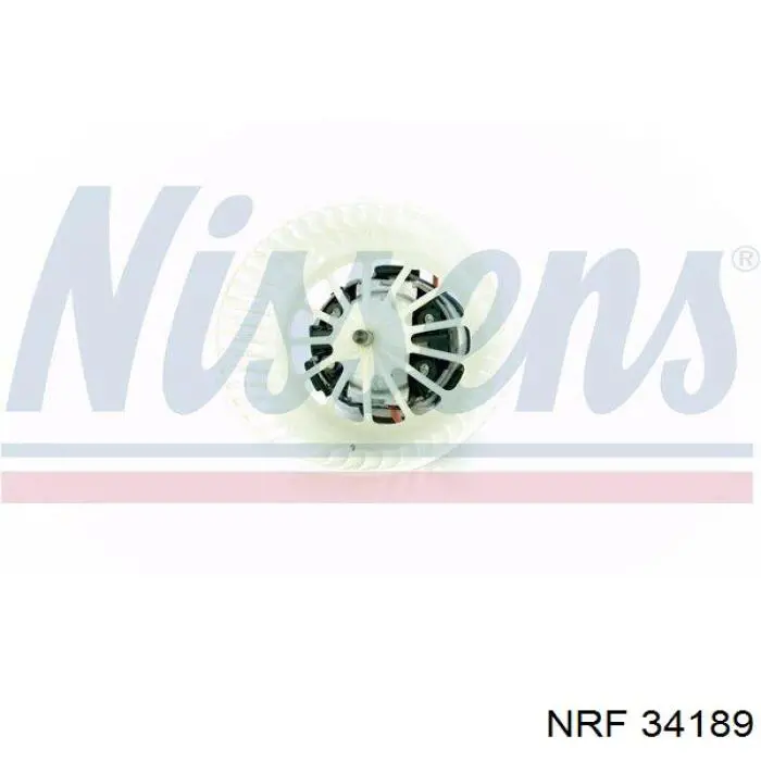 34189 NRF motor eléctrico, ventilador habitáculo