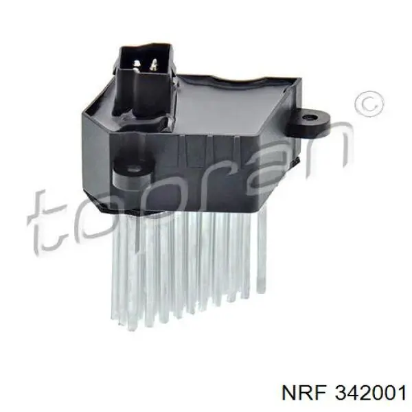 Resitencia, ventilador habitáculo NRF 342001