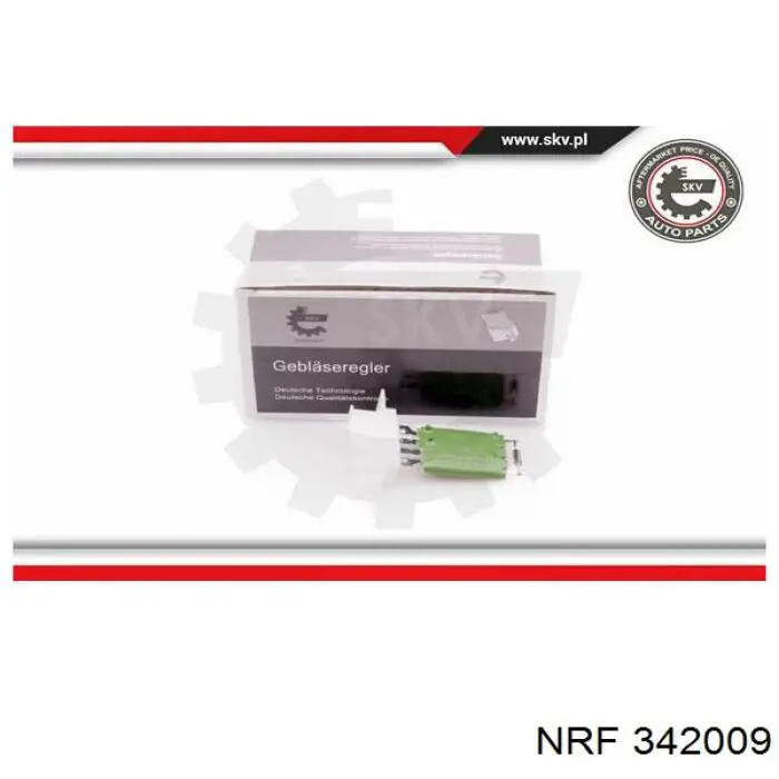 342009 NRF resistencia de calefacción