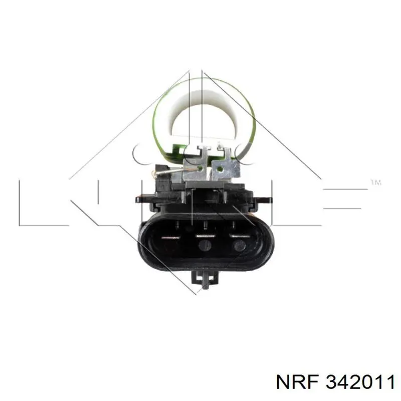 Resistencia de motor, ventilador aire acondicionado NRF 342011