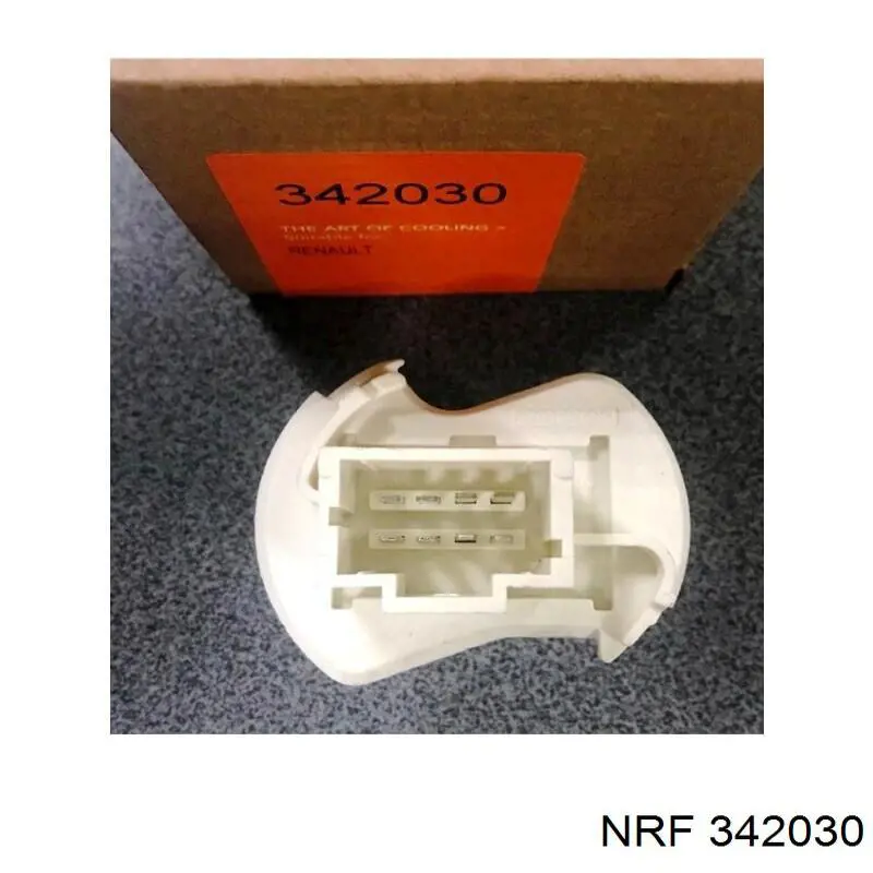 Resitencia, ventilador habitáculo NRF 342030