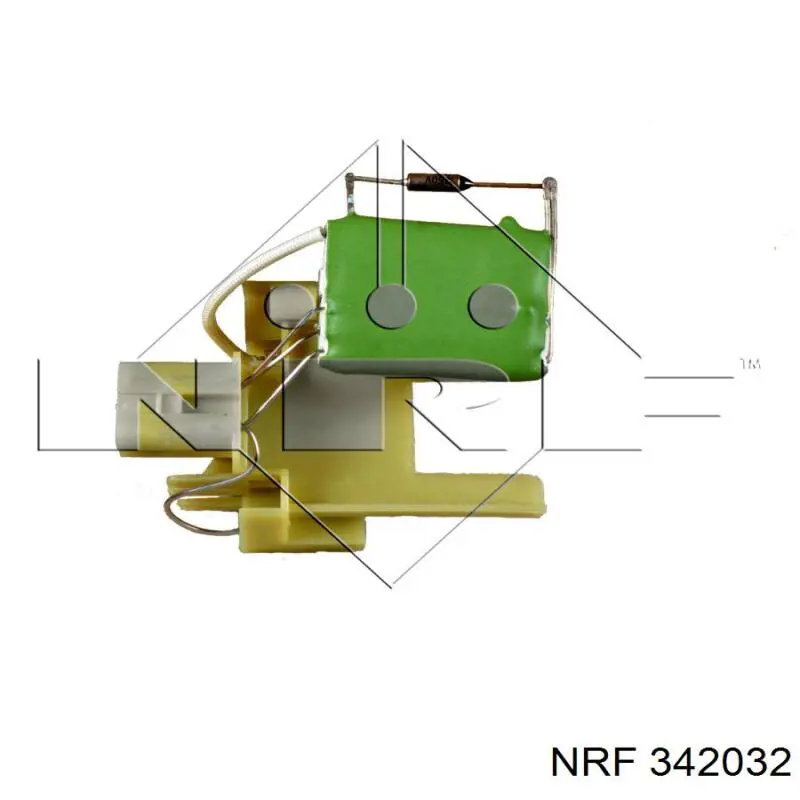 342032 NRF resistencia de calefacción